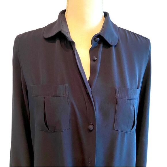 Harvey Faircloth Long Sleeve Ruffled Dress Size 8 - Picture 5 of 7